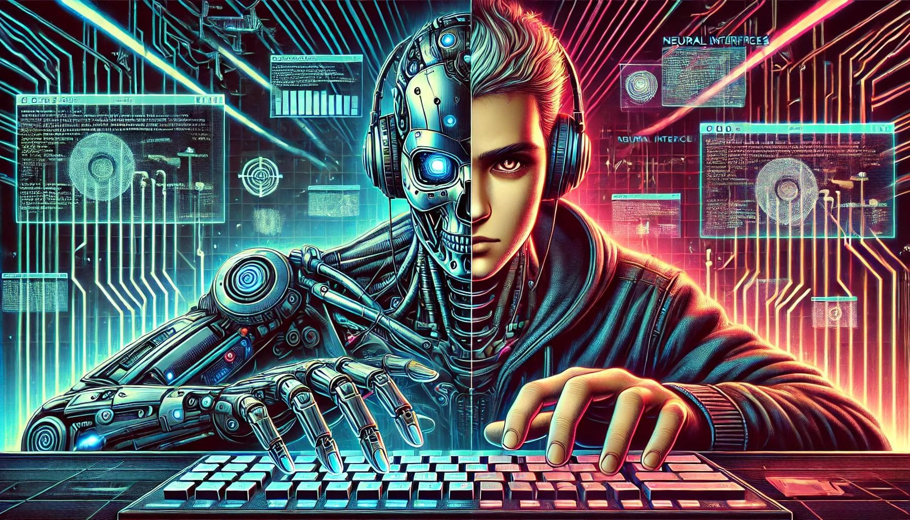 Cyborg hacker is AI-assisted