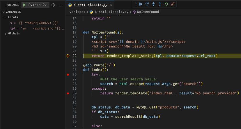 White-box penetration testing: Debugging for Python vulnerabilities